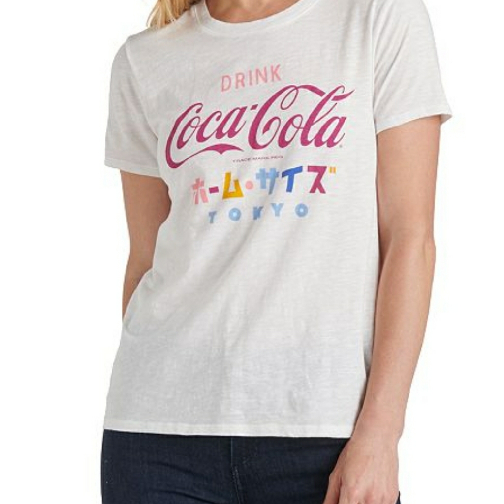 Lucky Brand CocaCola Tokyo Graphic Tee